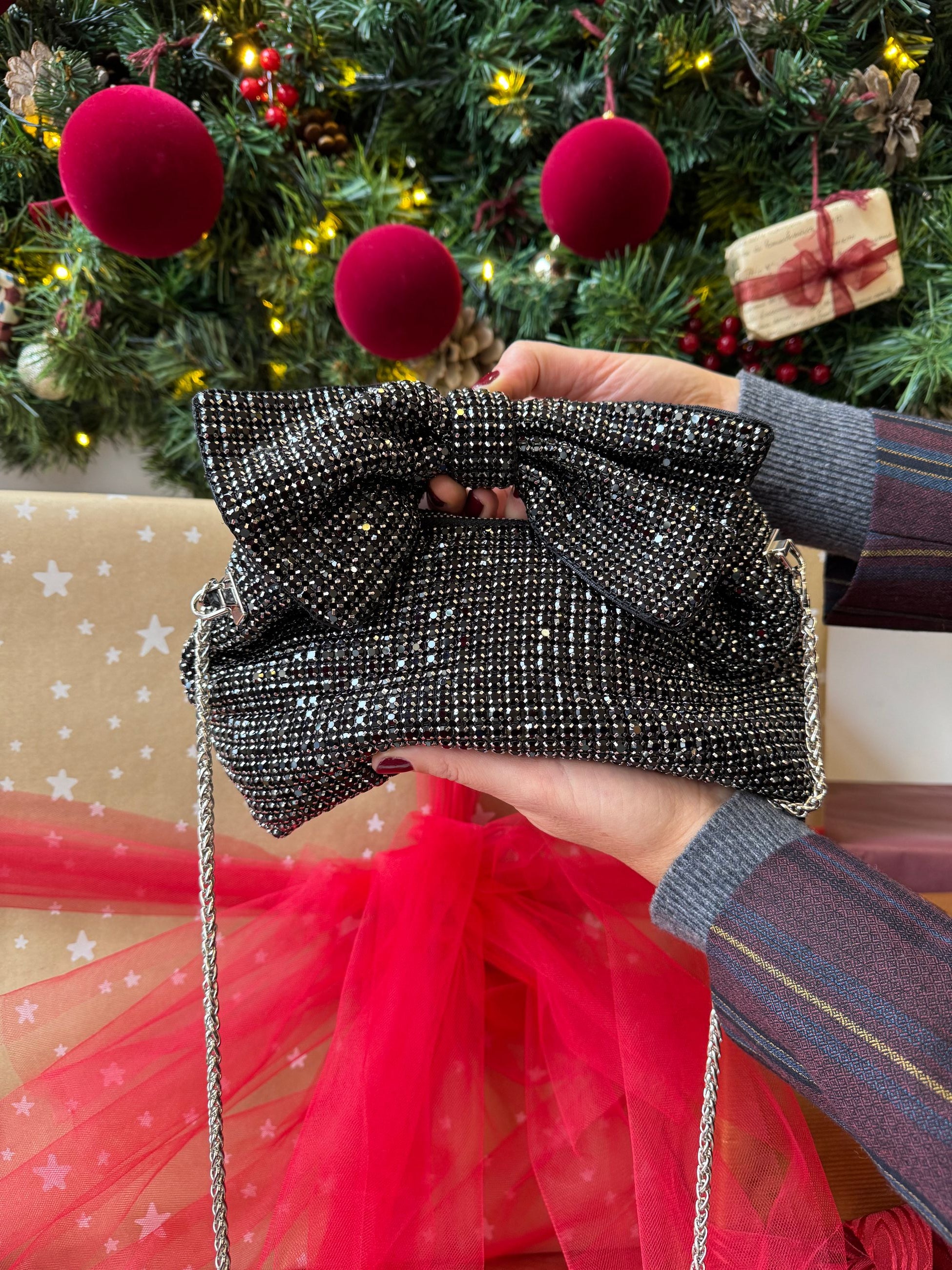 FIOCCO STRASS BAG