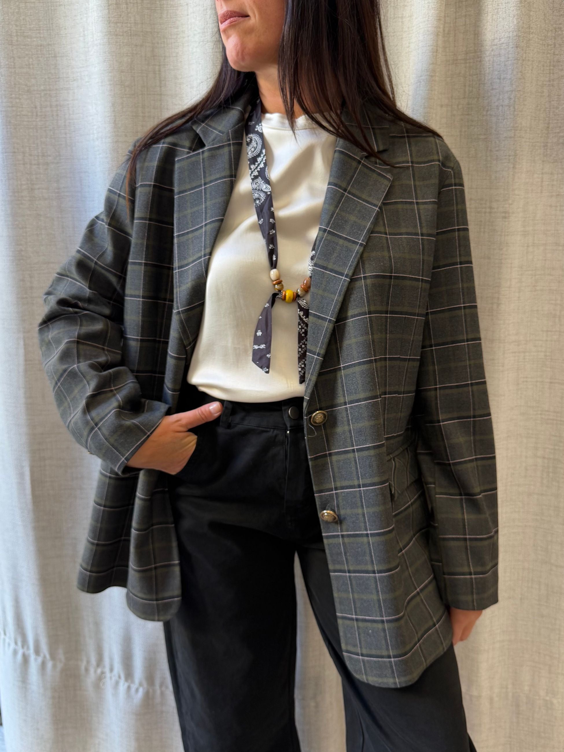 BLAZER TARTAN