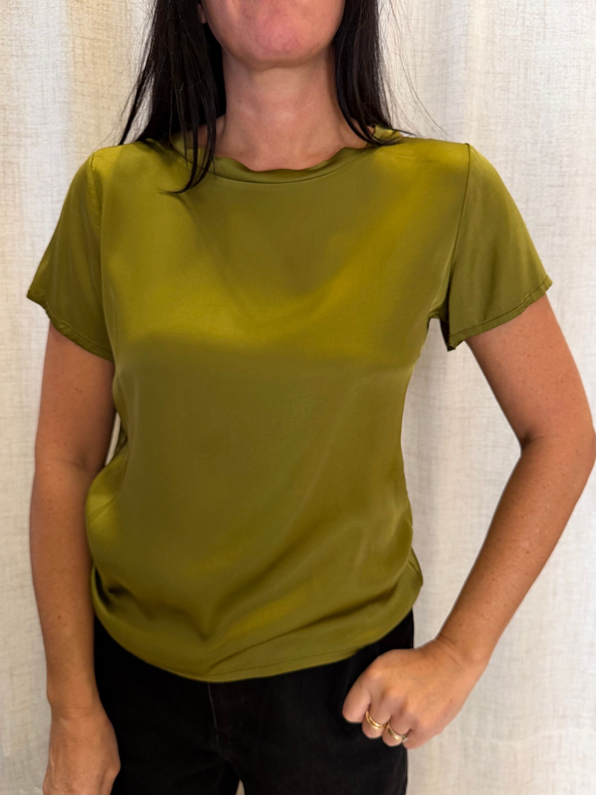 T-SHIRT RASO OLIO