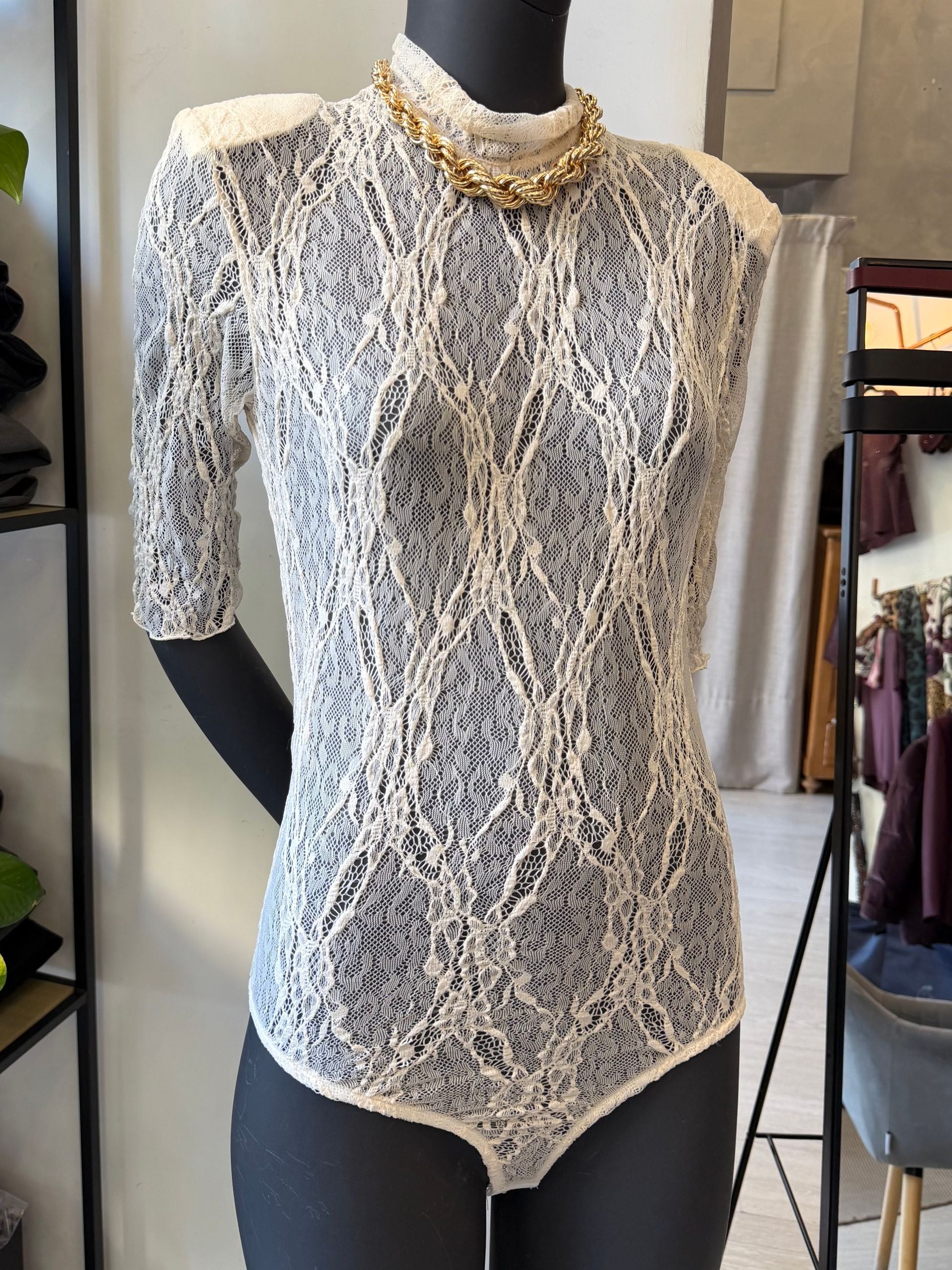 BODY IN PIZZO BIANCO