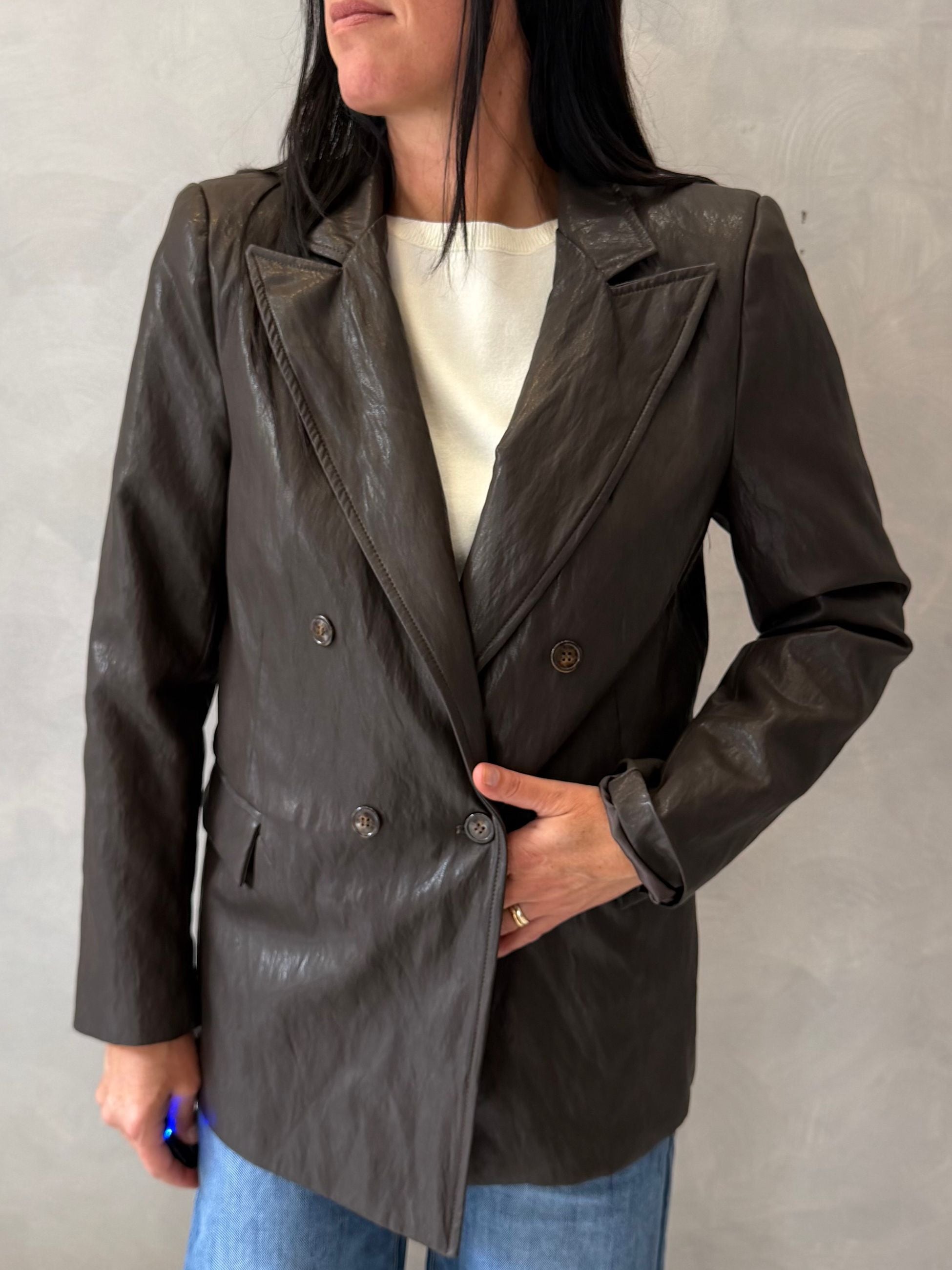 BLAZER ECOPELLE KARA