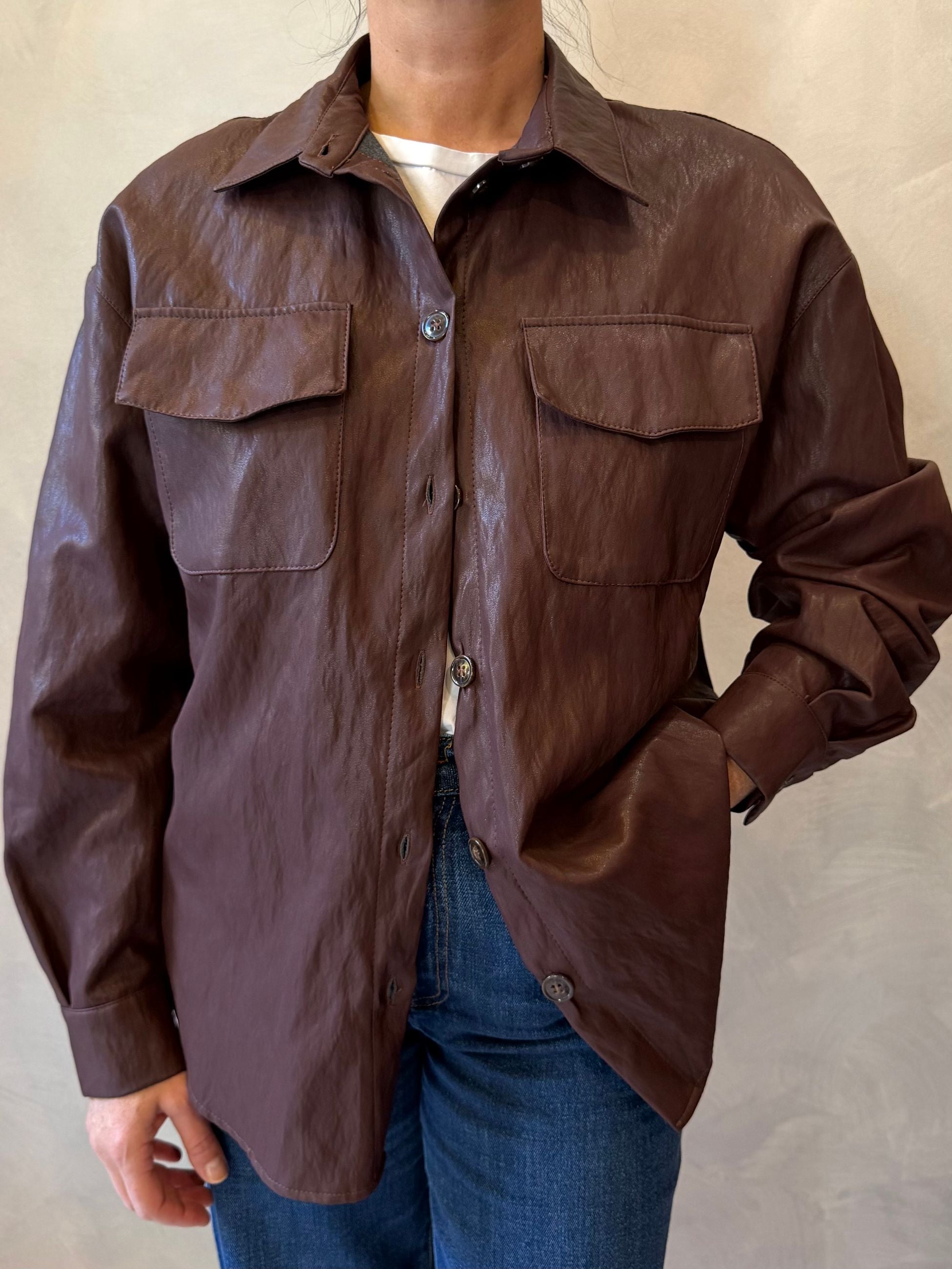 CAMICIA ECOPELLE CAM