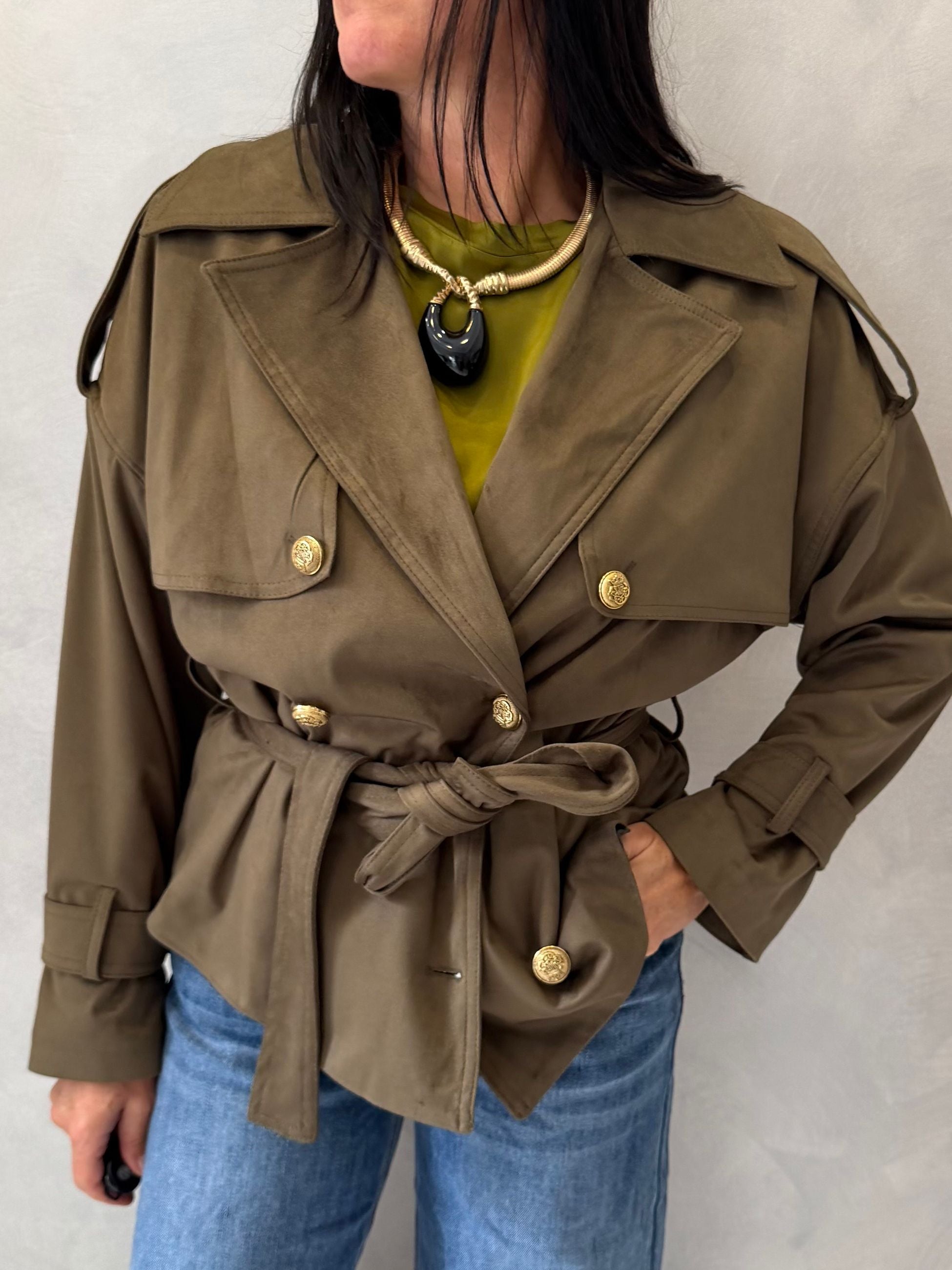 TRENCH ECOCAMOSCIO