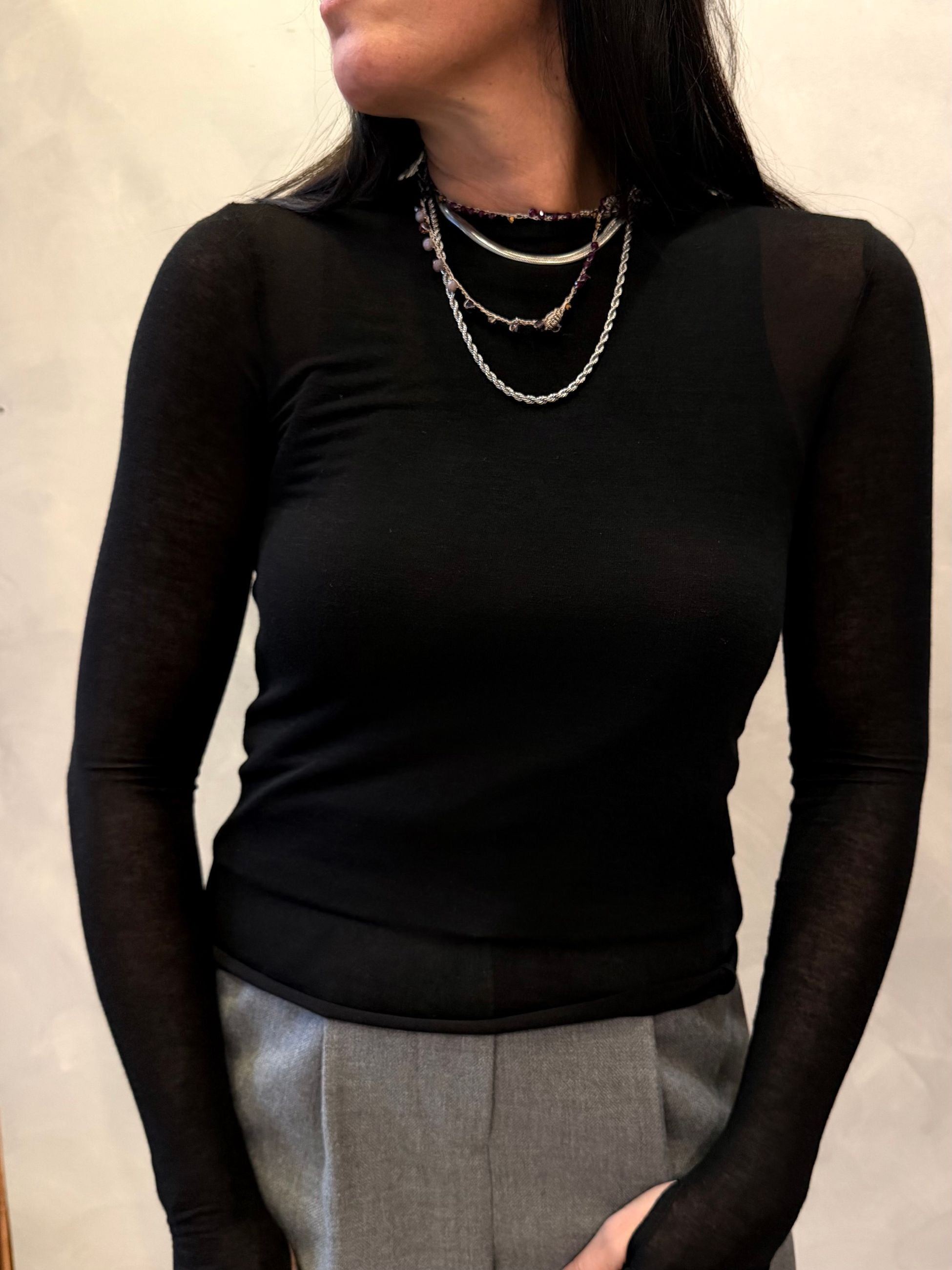 AVA JERSEY NERO