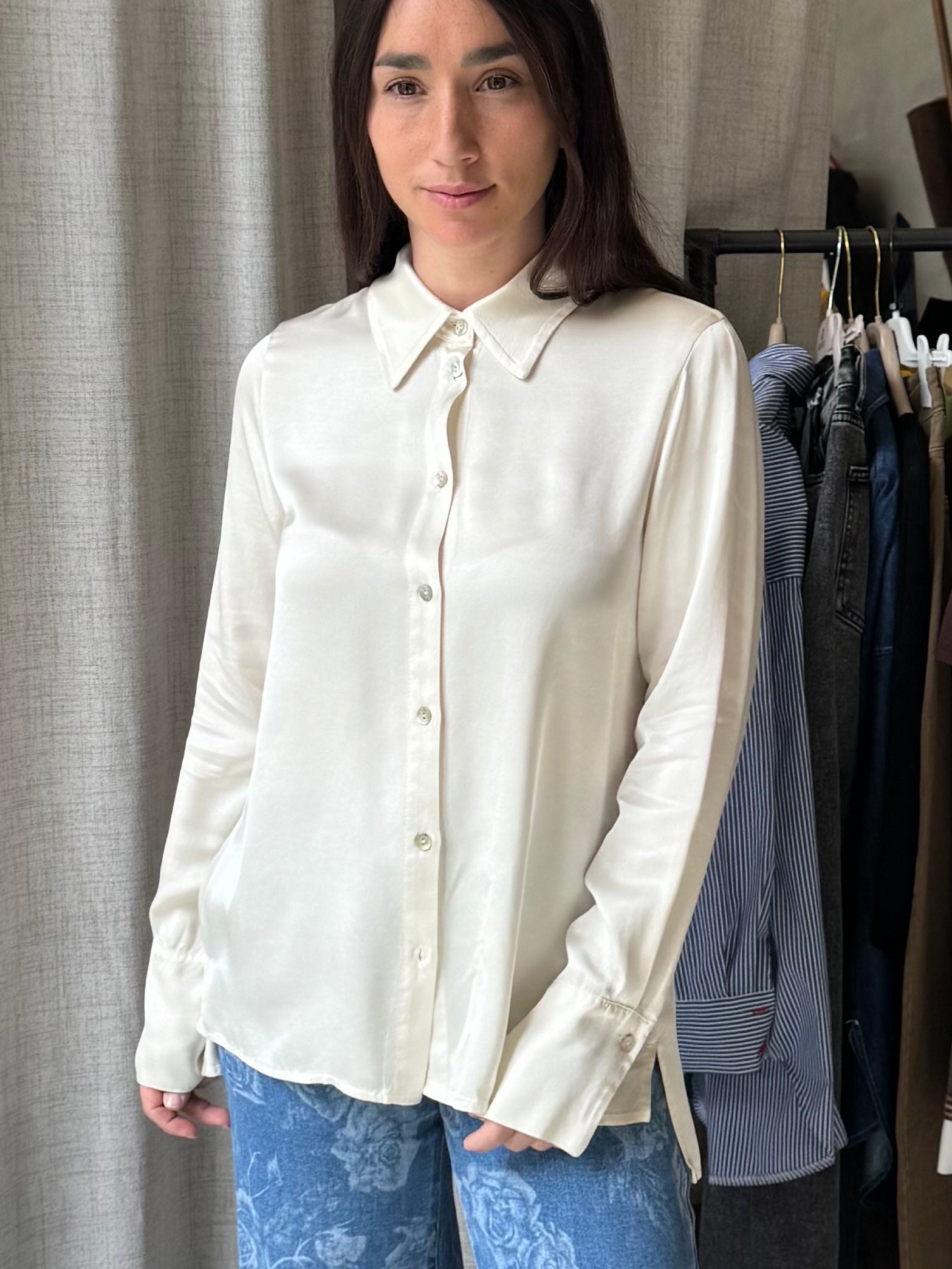 CAMICIA SATIN
